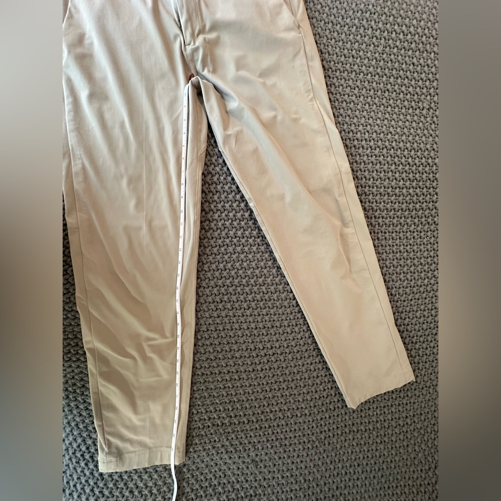 Lululemon men’s tan/khaki colored pants. - Picture 2 of 7